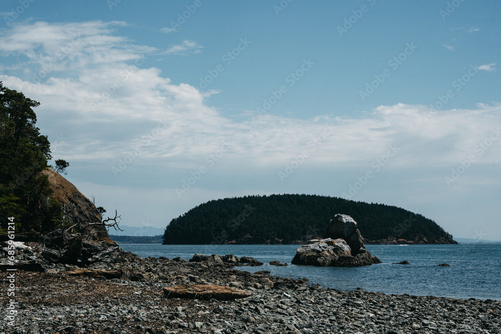 Cypress Island in the San Juan Islands in Northwest Washington