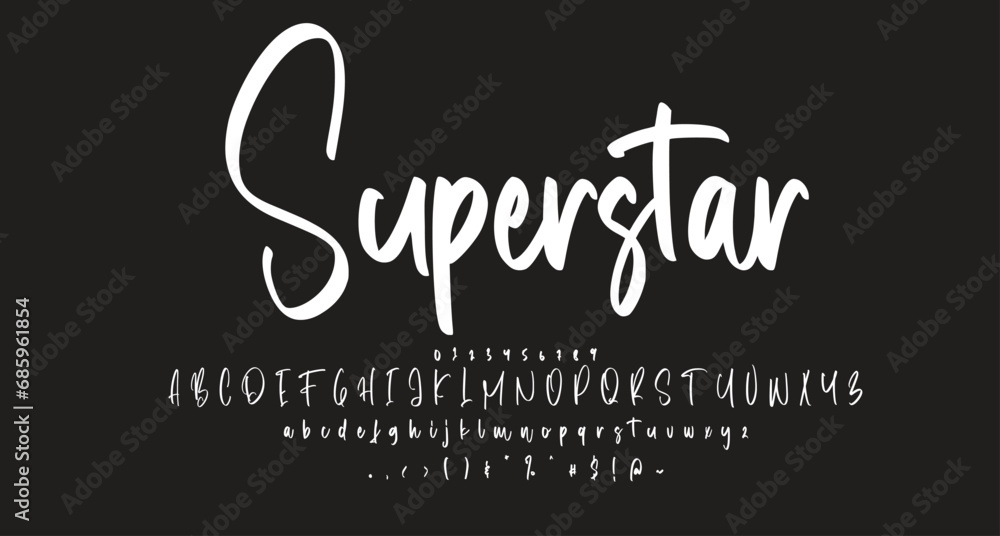 superstar Script font Best Alphabet Alphabet Brush Script Logotype Font lettering handwritten superstar Script font Best Alphabet Alphabet Brush Script Logotype Font lettering handwritten