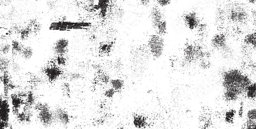 Dust and scratches design, aged photo editor layer, black grunge abstract background, white dust and scratches on a black background. dirt overlay or screen effect use for grunge background vintage.
