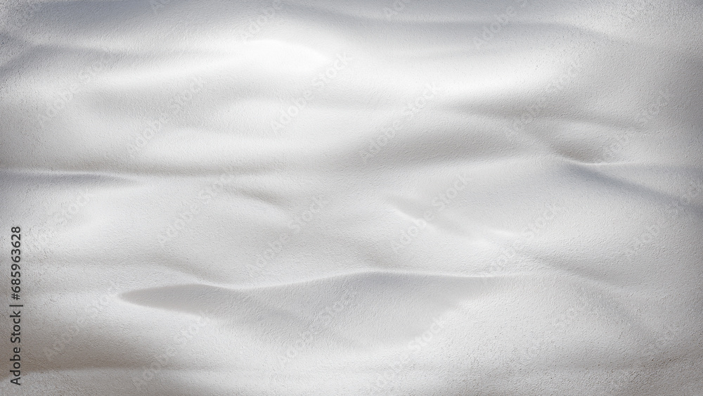 Reflective silver waveform background shines a white-gray gradient glitter.