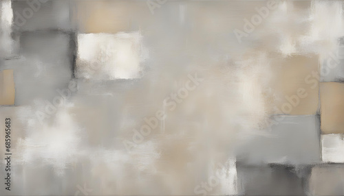 Grey and Beige Abstract Painting