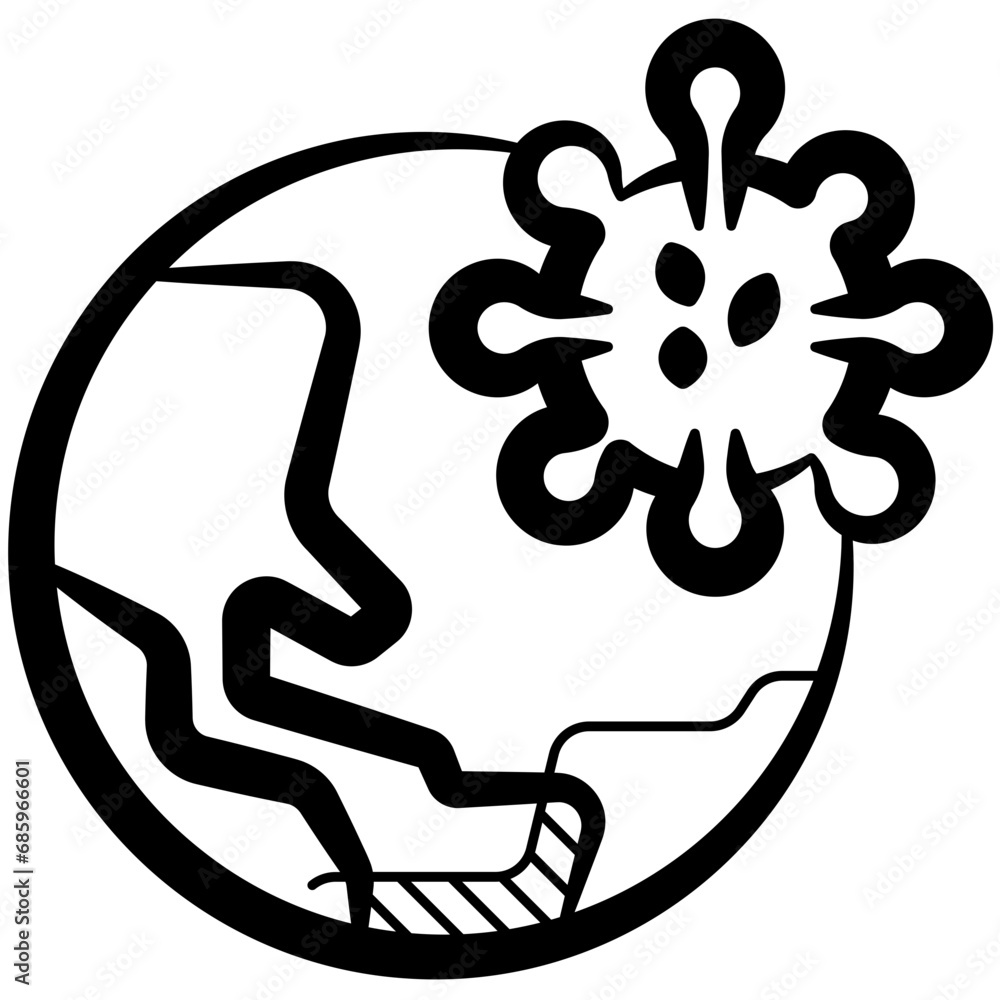 Pandemic Icon Pandemic Icon