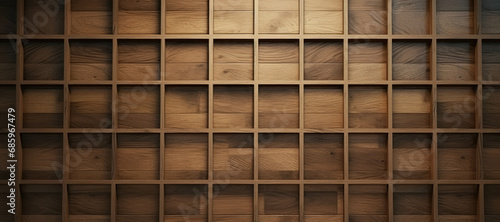 checkered wooden walls 6