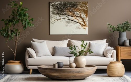 Domestic and cozy interior ...