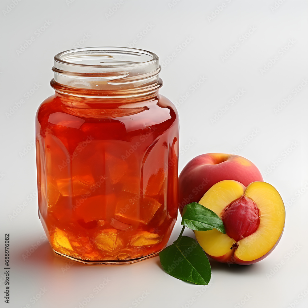 It's a delicious home-made peach jam. We use peaches in a variety of dishes. Generative AI It's a delicious home-made peach jam. We use peaches in a variety of dishes. Generative AI