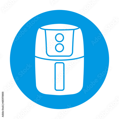 cooking air fryer appliance icon vector for graphic design, logo, website, social media, mobile app, UI illustration