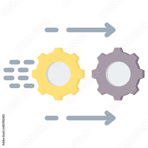 Transition Flat Icon