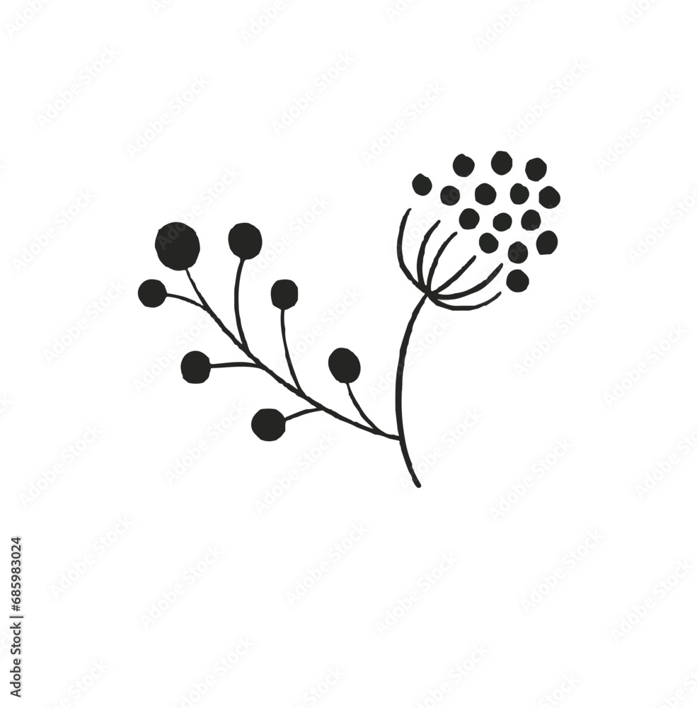 Plant flower forest natural fruit vector icons sticker stamp Plant flower forest natural fruit vector icons sticker stamp