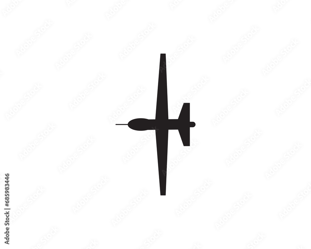 Military drone icon vector symbol design illustration Military drone icon vector symbol design illustration