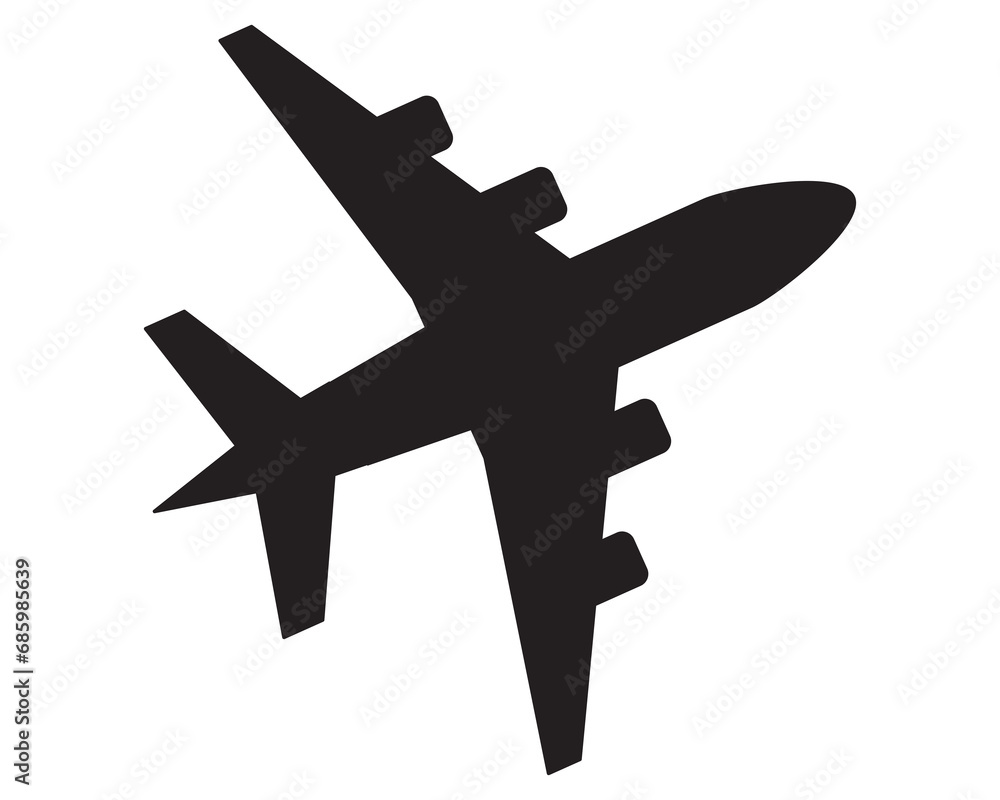 Plane transport icon vector symbol design illustration Plane transport icon vector symbol design illustration
