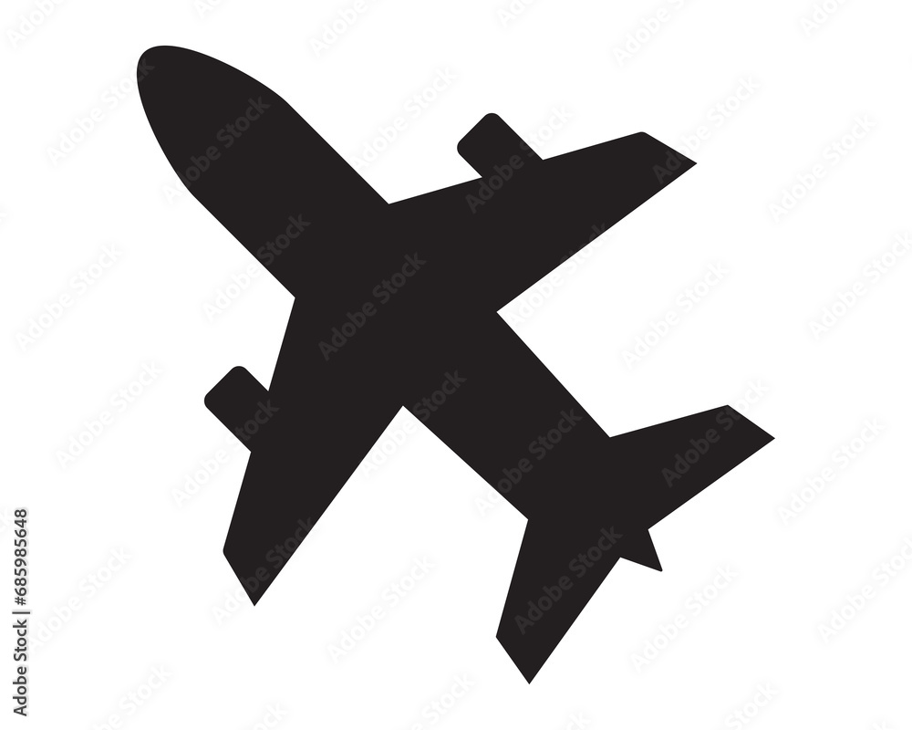 Plane transport icon vector symbol design illustration Plane transport icon vector symbol design illustration