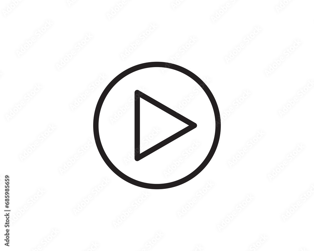 Play buttons icon vector symbol design illustration Play buttons icon vector symbol design illustration