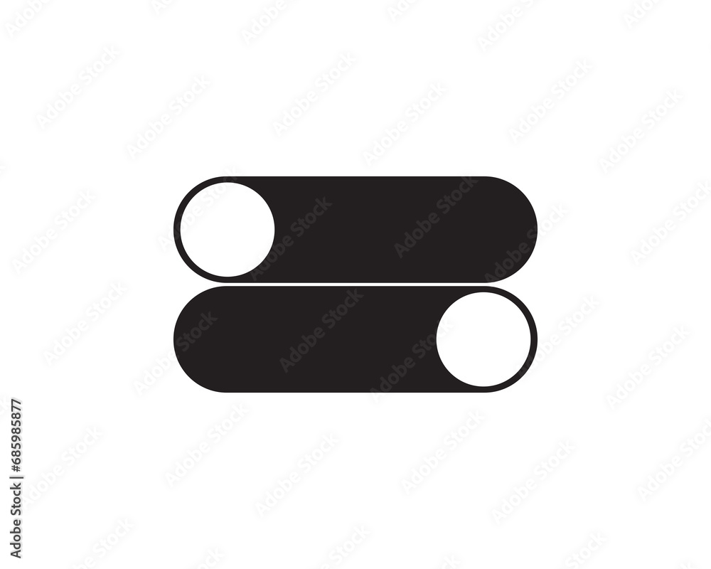 Power on off button icon vector design illustration Power on off button icon vector design illustration