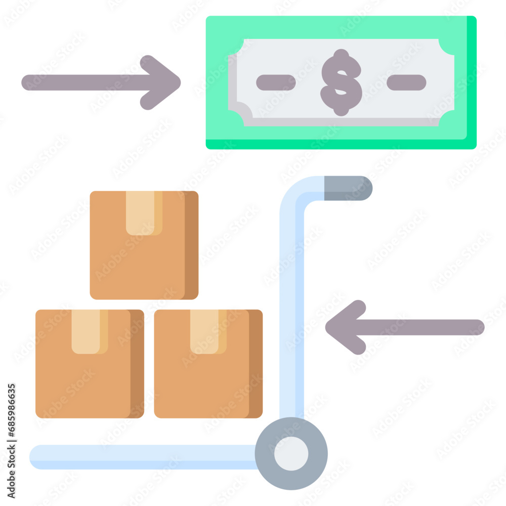 Purchasing Flat Icon