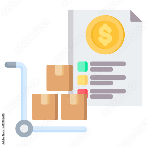 Purchase Order Flat Icon