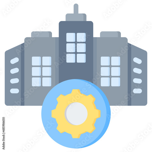 Companies Flat Icon