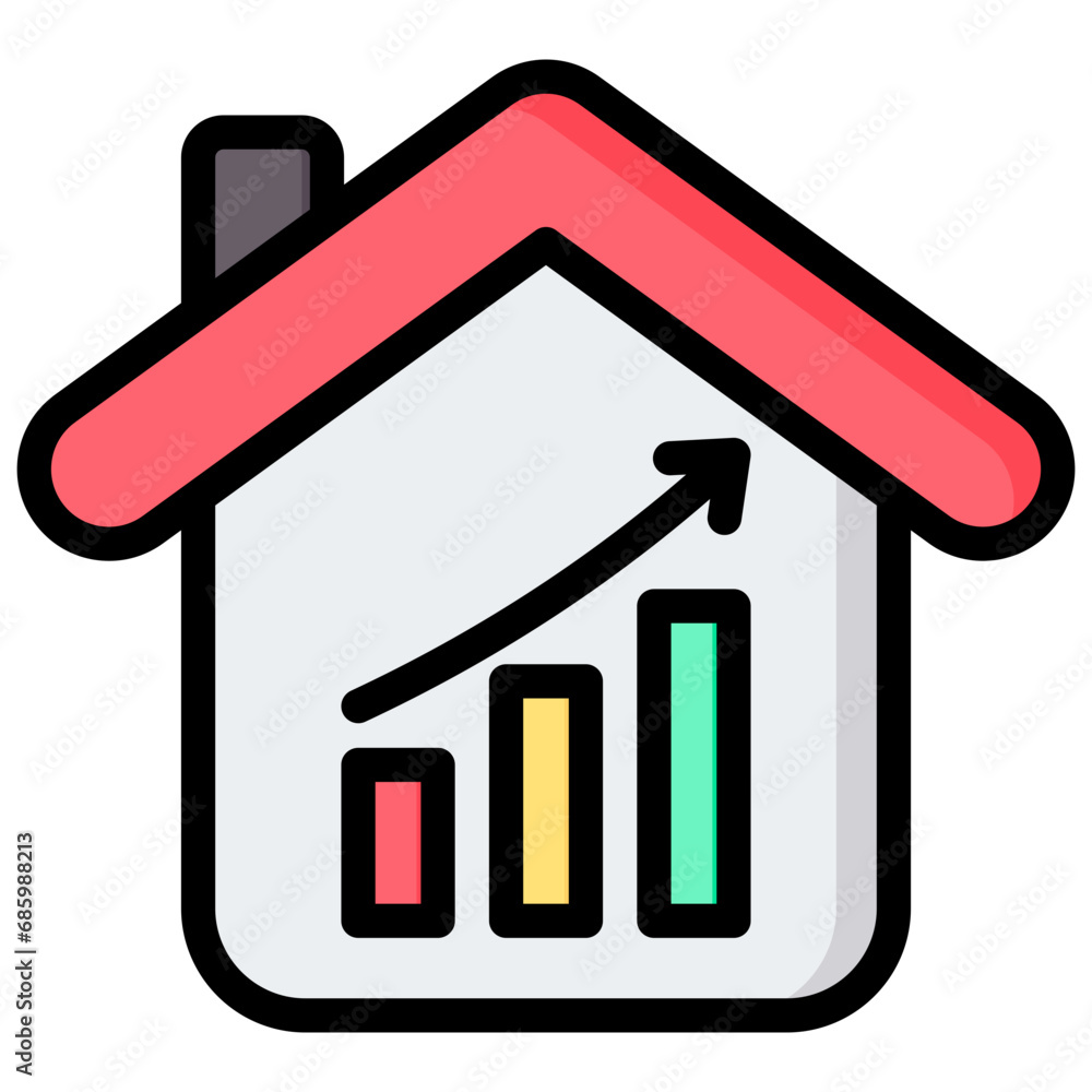 Living Standard Outline Color Icon Living Standard Outline Color Icon