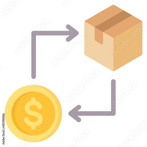 Purchasing Flat Icon