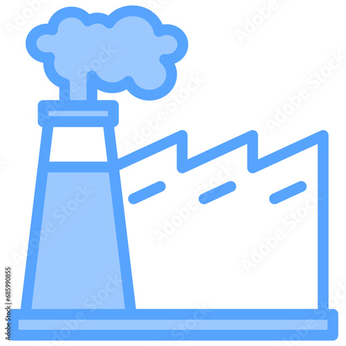 Industrial Blue Icon