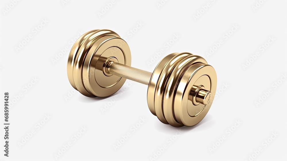Isolated Gym Dumbbells. Generative AI Isolated Gym Dumbbells. Generative AI