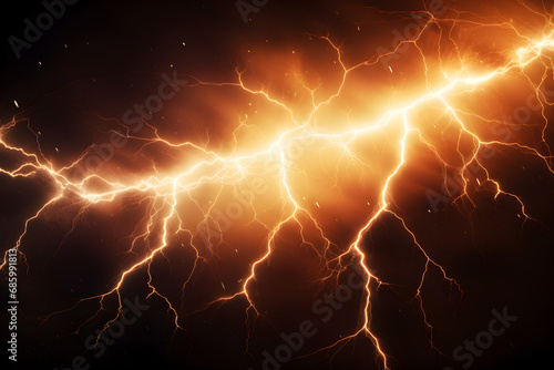 beautiful abstract lightning bolt background