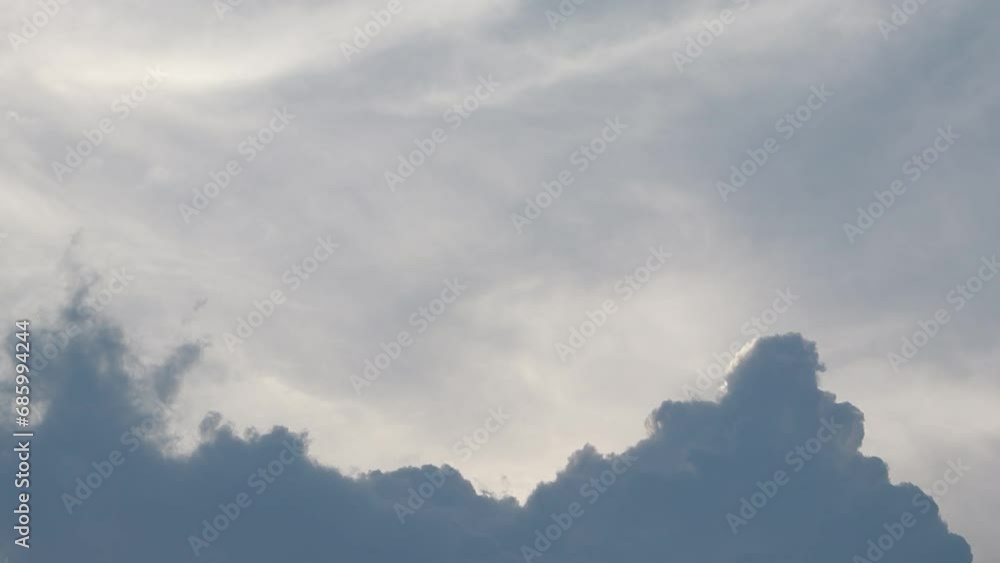 hyperlapse video of clouds in a cloudy sky hyperlapse video of clouds in a cloudy sky