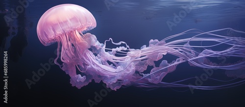 Mauve jellyfish
