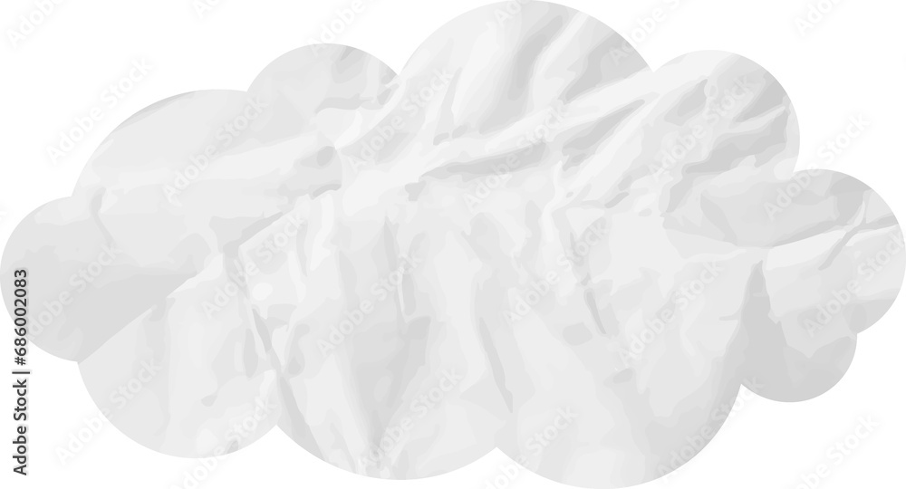 cloud paper art cloud paper art