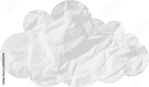 cloud paper art