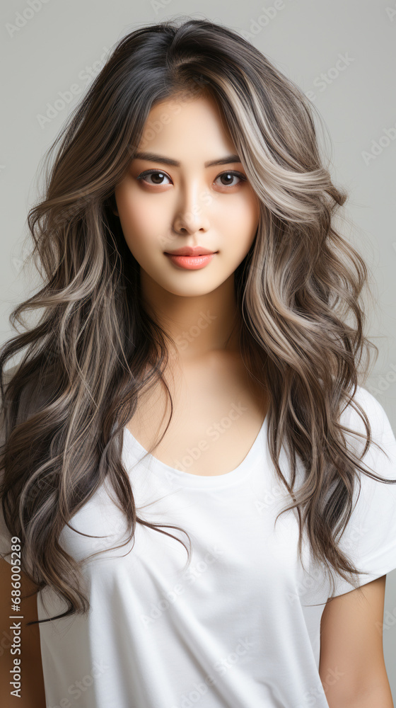 Beautiful asian young woman Beautiful asian young woman
