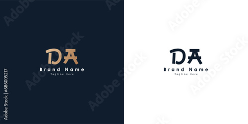 DA logo in Chinese letters design