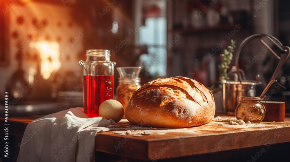 Morning Light and Fresh Bread Morning Light and Fresh Bread