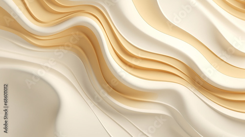 abstract background with waves, silk texture, white backdrop with texture