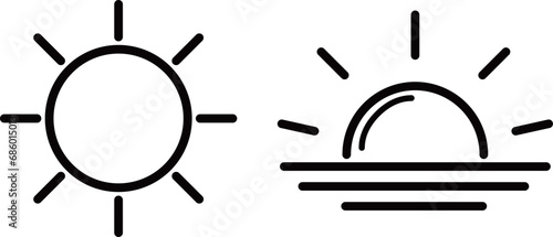 太陽　アイコン