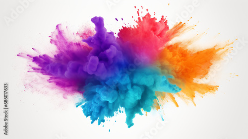 Colored powder explosion © Johnu