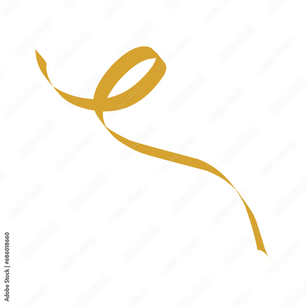Set of decorative swirl ribbon. Christmas and new year holiday decoration, Vector illustration. Set of decorative swirl ribbon. Christmas and new year holiday decoration, Vector illustration.