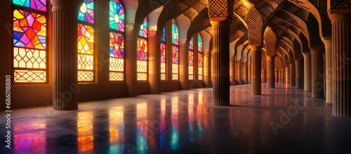 Iran's emphasis on color and light. photo