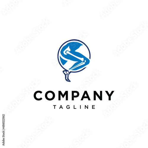 Orthopedic logo icon vector template.eps