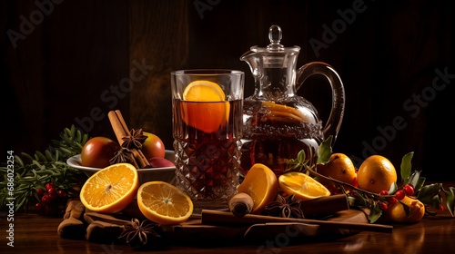Mulled wine and cider presentations
