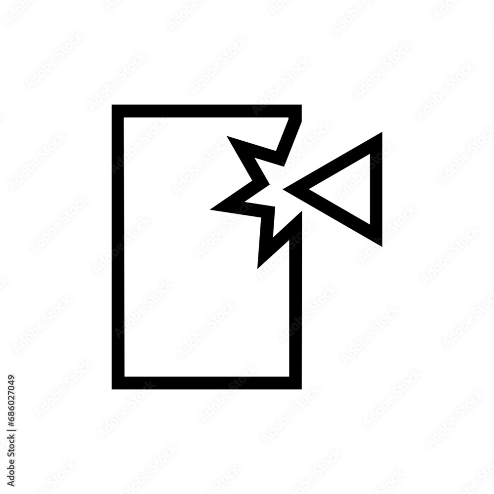 Packaging Icon outline Illustration Packaging Icon outline Illustration