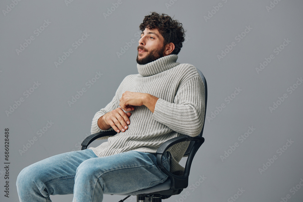 Face men portrait young person handsome white attractive adult caucasian beard guy expression Face men portrait young person handsome white attractive adult caucasian beard guy expression