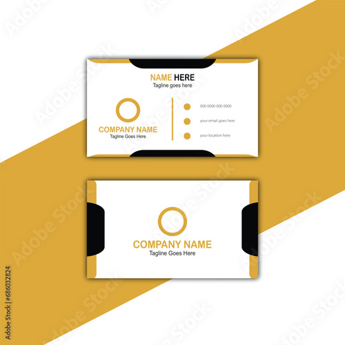 This is a corporate business card. Clean & Eye-catchy professional work. This Business card designed for a corporate company and suitable for all businesses industry. You can easily edit and customize