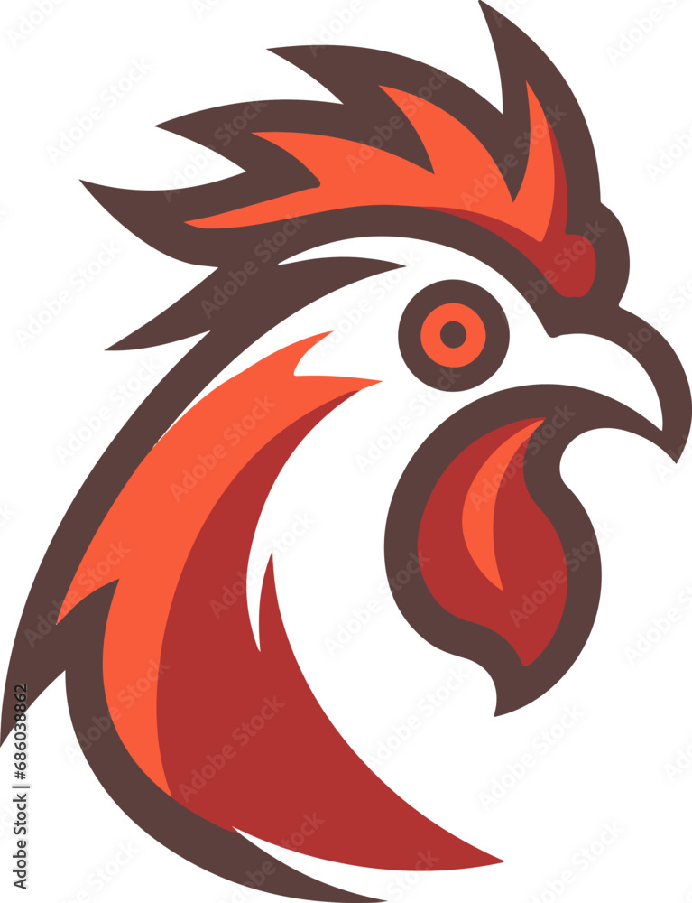 rooster isolated on white rooster isolated on white