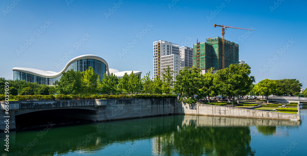 Modern business office building outdoor Modern business office building outdoor