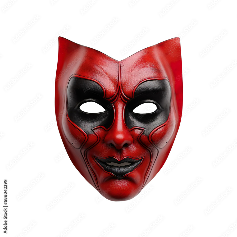 Vampire Visage Mask isolated on transparent background. Vampire Visage Mask isolated on transparent background.