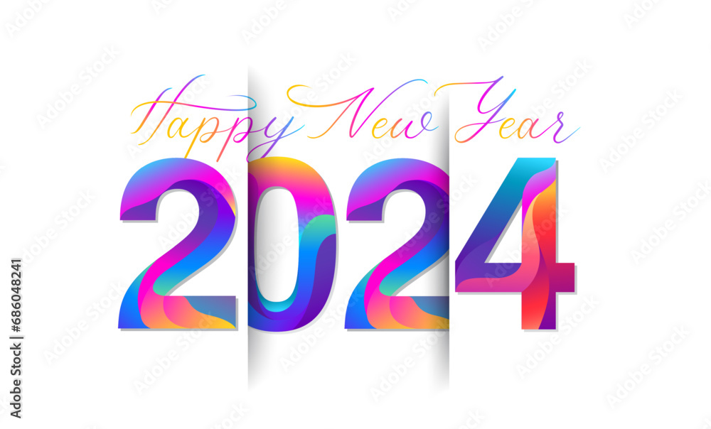 happy new year 2024 design happy new year 2024 design