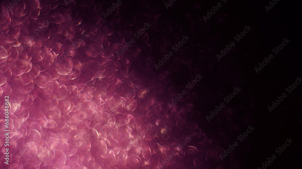 Fototapeta premium Purple Glitter Bokeh - Vibrant and Elegant Shimmering Effects, Perfect for Adding Stylish Glamour and Sophistication to Creative Design Projects