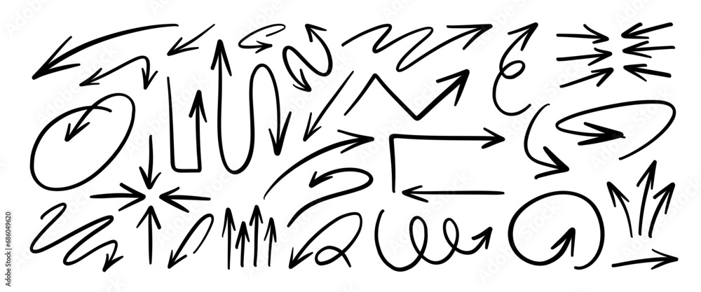 Hand drawn doodle vector set. Collection of cute hand drawn doodle. Hand drawn doodle vector set. Collection of cute hand drawn doodle.