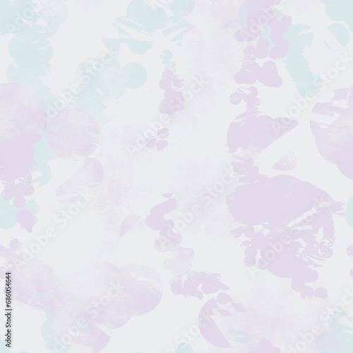 seamless hand-drawn abstract background with splashes © rechronicle
