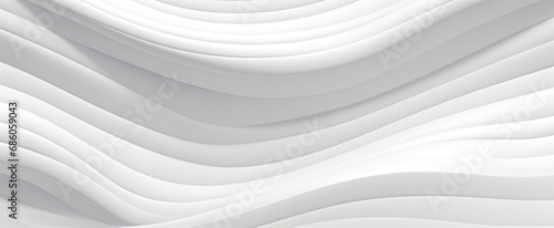 Abstract white wavy curve texture
